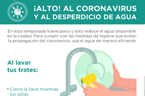 Uso responsable del agua (COVID-19)